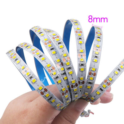 12v 8mm 120leds 12000K Cool White Die-Cutting Board SMD2835 Led Strip Light για εσωτερική διακόσμηση