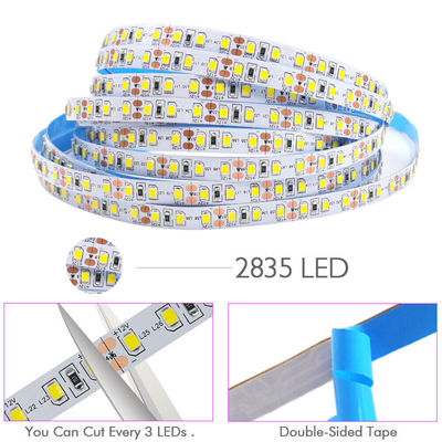 12v 8mm 120leds 12000K Cool White Die-Cutting Board SMD2835 Led Strip Light για εσωτερική διακόσμηση