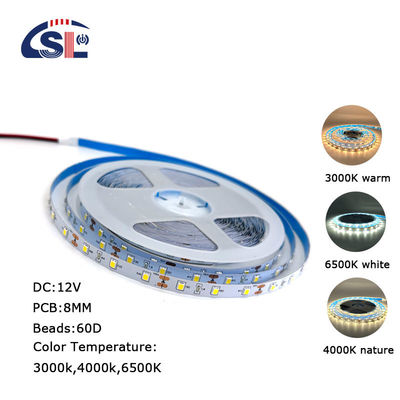 SMD 2835 LED Light Strip12V Ευφυές φωτισμό Ένα/τρία χρώματα CCT Ευέλικτη ατελείωτη εξασθένιση