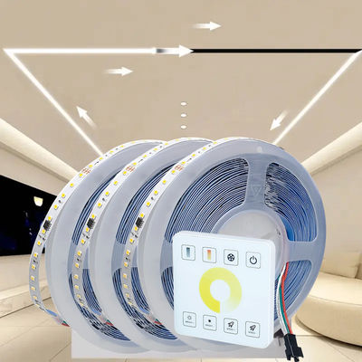 3- ρεύμα ρεύματος 12v24v 8mm 120leds 6500K λευκό ηλεκτροπίνακα SMD2835 Led Strip Light