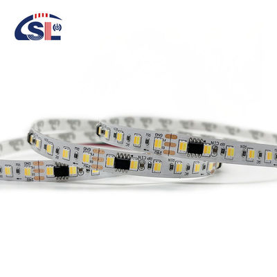3- ρεύμα ρεύματος 12v24v 8mm 120leds 6500K λευκό ηλεκτροπίνακα SMD2835 Led Strip Light