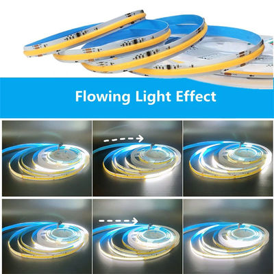 12v24v 8mm 360leds 4000K White COB SMD2835 Led Strip Light για ευέλικτες εφαρμογές
