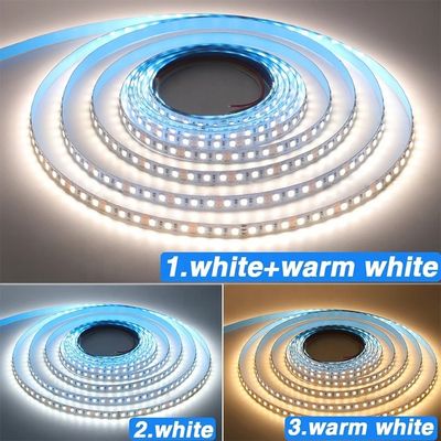 CCT 12V24V 8mm 120leds 3000K-6500K 35Copper Led Strip Light για το ντουλάπι πίσω φωτισμού τηλεόρασης