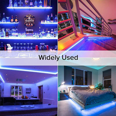 CE LVD EMC ROHS FCC REACH ERP2.0 Πιστοποιημένο Ice Blue COB Led Strip Light με πλάτος 8 mm