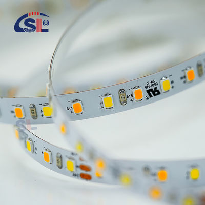 120leds 8mm 3000K-6500K CCT Ευέλικτο διχρωματικό COB SMD2835 LED Strip Light με 80 Ra