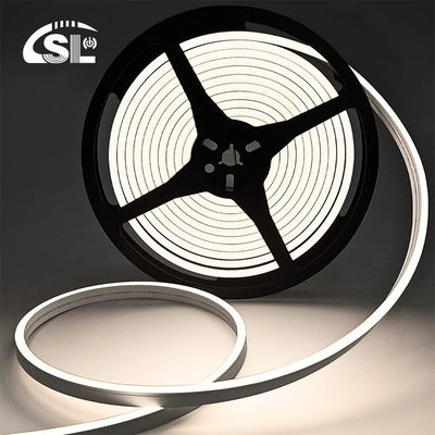 Φυσικό Λευκό Νεον Φλεξ 4000K Μίνι 24V 4x10mm IP65 Αδιάβροχο 168LEDs/m