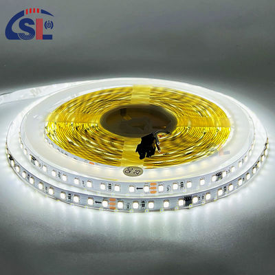 Οικιακή LED λωρίδα φωτός DC12V 24V SMD2835 ηλεκτροπλακέτα PCB 120Ds 8mm Ra 80 6500K λειτουργεί