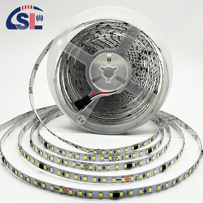 Οικιακή LED λωρίδα φωτός DC12V 24V SMD2835 ηλεκτροπλακέτα PCB 120Ds 8mm Ra 80 6500K λειτουργεί