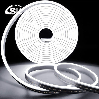 Νευτικό Λευκό 120LED/μ Cool White LED Neon Flex IP65 Αδιάβροχο DC 12V 6x12mm πλήρες κιτ