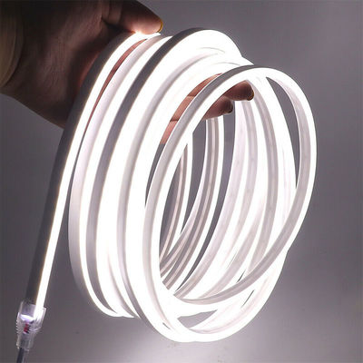 Νευτικό Λευκό 120LED/μ Cool White LED Neon Flex IP65 Αδιάβροχο DC 12V 6x12mm πλήρες κιτ