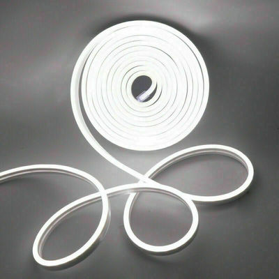 Νευτικό Λευκό 120LED/μ Cool White LED Neon Flex IP65 Αδιάβροχο DC 12V 6x12mm πλήρες κιτ