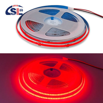 Πλαστικό υλικό COB Led Strip Light με υψηλή φωτεινότητα και θερμοκρασία λειτουργίας -20 50C