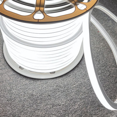 48V 16x16mm επίπεδο σχήμα κατακόρυφη κάμψη IP65 αδιάβροχο LED Neon Flex 6000K
