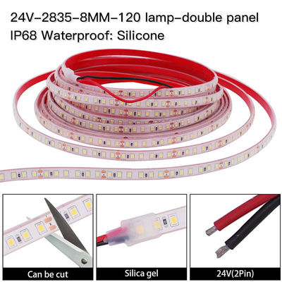 10mm 180leds 3000K IP67 Πίνακας κοπής με πεδίο SMD2835 Led Strip Light