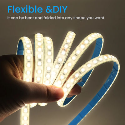 COB Φωτιστική λωρίδα 110v220v 8mm 120leds 4000K IP67 Αδιάβροχο πίνακα κοπής με πετσέτα SMD2835 Φωτιστική λωρίδα LED
