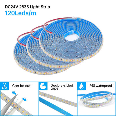 COB Φωτιστική λωρίδα 110v220v 8mm 120leds 4000K IP67 Αδιάβροχο πίνακα κοπής με πετσέτα SMD2835 Φωτιστική λωρίδα LED