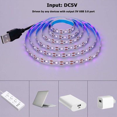 LED Strip Light 5V 8mm 120LEDs Purple One Cut Electroplate για τις ανάγκες σας
