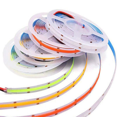 Προσαρμογή Υψηλής φωτεινότητας COB LED Strip Light με δείκτη αναπαραγωγής χρώματος Ra 90
