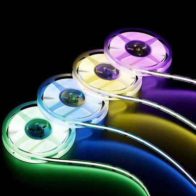 Προσαρμογή Υψηλής φωτεινότητας COB LED Strip Light με δείκτη αναπαραγωγής χρώματος Ra 90