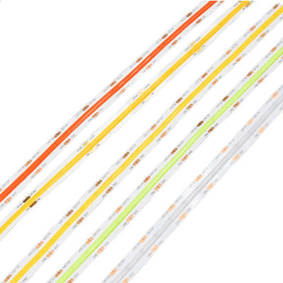 Προσαρμόσιμη λωρίδα φωτός COB DC12V24V 8mm10mm 320Leds 3000K4000K6500K Θερμή φυσική λευκή