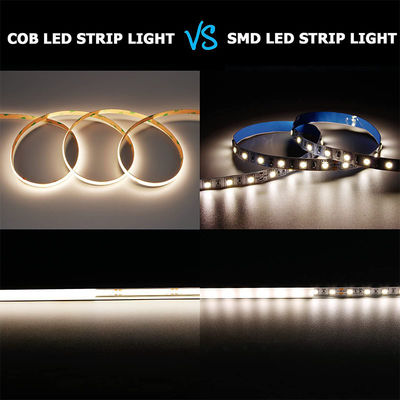 Ξενοδοχείο 5V 8mm 320leds 4000K Φυσικό 1cm ένα κόψιμο IP65 Αδιάβροχο ηλεκτροπλάτη ευέλικτο COB Led Strip Light