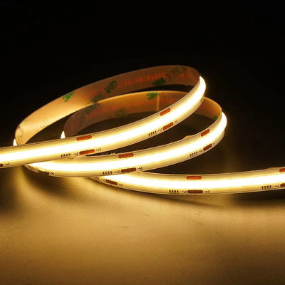 Ra 70/80/90 CCT COB Led Strip Light 8mm10mm 608leds 3000K-6500K για το ντουλάπι φώτων τηλεόρασης