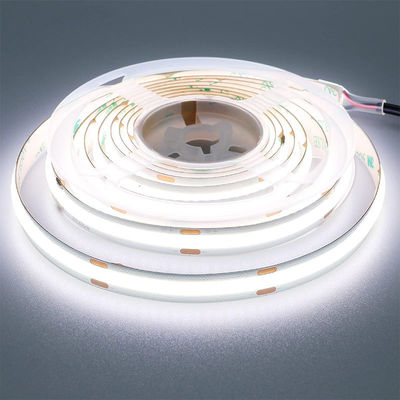 5v 320leds 8mm 6500K White COB Led Strip Light για ζωντανό φωτισμό με έλεγχο διακόπτη