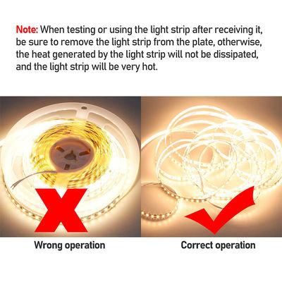 110v220v 240leds 10mm 3000K4000K6500K Ευέλικτος διακόπτης με πετσέτα SMD2835 Led Strip Light 1