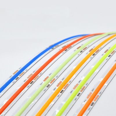 320LEDs Κόκκινο Χρυσό Κίτρινο Πάγο-Μαύρο Μπλε Πράσινο μωβ Πολυχρωματιστό Ευέλικτο COB Led Strip Light