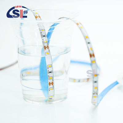 Αδιάβροχο 8mm Wide 12V Smd 60Led 120Led 3000k 4000k 6500k 15000k IP65 IP67 Led Strip Light για εξωτερικούς χώρους