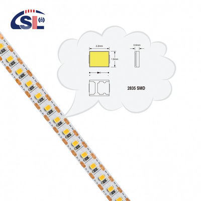 120leds 8mm 4000K φυσικό ένα φως ένα κόψιμο IP65 Αδιάβροχο SMD2835 Led Strip Light