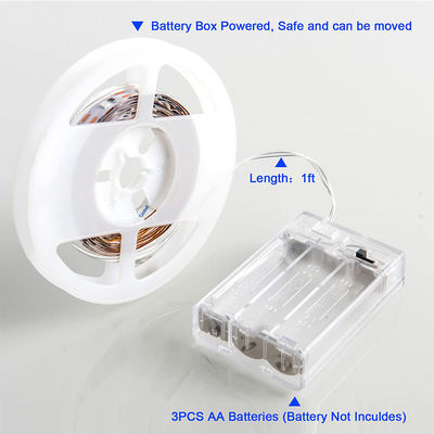 IP20 Αξιολογείται Υψηλή φωτεινότητα 5v 8mm 120leds 6500K Λευκό ευέλικτο ηλεκτροπλακέτο SMD2835 LED Strip Light
