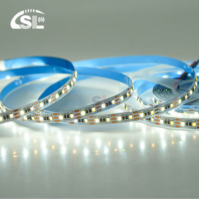 Ρυθμίσιμη θερμοκρασία χρώματος LED Strip Light 120 LEDs/m Διπλό χρώμα 8MM Όχι αδιάβροχο