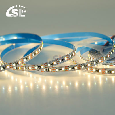 Ρυθμίσιμη θερμοκρασία χρώματος LED Strip Light 120 LEDs/m Διπλό χρώμα 8MM Όχι αδιάβροχο