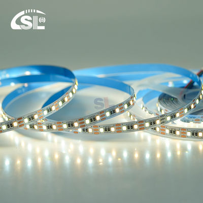 Ρυθμίσιμη θερμοκρασία χρώματος LED Strip Light 120 LEDs/m Διπλό χρώμα 8MM Όχι αδιάβροχο