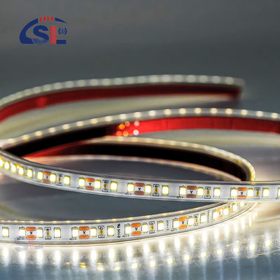 Αδιάβροχο IP67 12V 24V LED Strip Λευκό Ζεστό Λευκό 2835 120LEDs / m για εξωτερική διακόσμηση κήπου