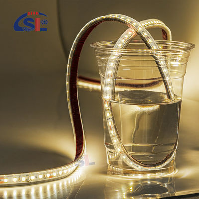 Αδιάβροχη λωρίδα LED 12V 24V Λευκή Ζεστή Λευκή 2835 120LEDs / m για εξωτερική διακόσμηση κήπου