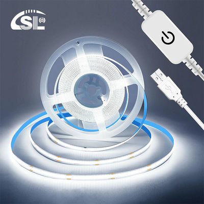 5V DC Input Copper Material COB 320LEDs IP20 Ra 90 LED Light Strip για φωτισμό στο σπίτι