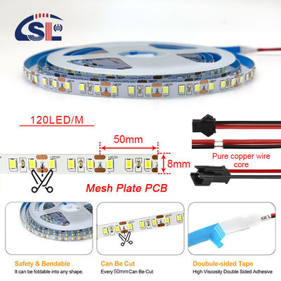 Τεχνολογία συνδεσιμότητας Bluetooth IP20 SMD2835 LED Strip Light με υπερφωτεινότητα