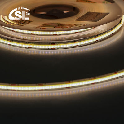 Αδιάβροχο 24v COB 320Ds 8mm Ra 80 CCT Τριχρωματική λωρίδα φωτισμού LED Cob