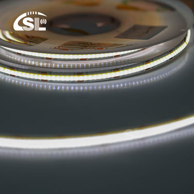 Αδιάβροχο 24v COB 320Ds 8mm Ra 80 CCT Τριχρωματική λωρίδα φωτισμού LED Cob