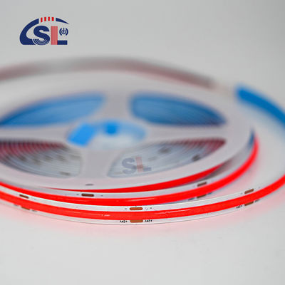Απίστευτη 24v COB 320Ds 8mm Ra 85 κόκκινη LED λωρίδα φωτός με 50000 ώρες ζωής εργασίας