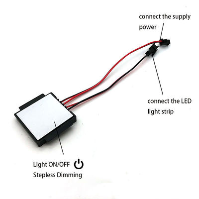 Δοκιμαστικός διακόπτης DC12V LED Light Mirror Touch Sensor για εξατομικευμένους καθρέφτες LED μπάνιου