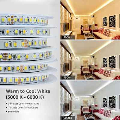 Φωτισμός τοπίου Μεγάλη φωτεινότητα Smd 2835 140D Led Ευέλικτο φως CRI Ra 90