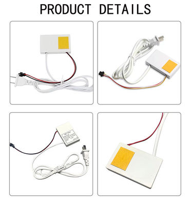 73*47*13mm Smart Bathroom Mirror Touch Switch με τάση εξόδου DC12V και φως LED