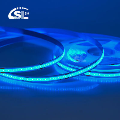 Ηλεκτροπίνακα COB 24v COB 320Ds 8mm Ra 85 Ice BLue Light Strip με διάρκεια ζωής 50000 ωρών