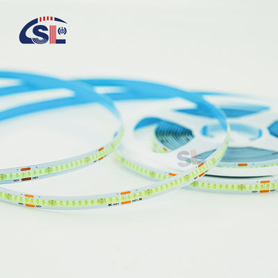 SL- COB-03208DB 8mm PCB πλάτος 180 μοίρες γωνία θέασης μπλε LED λωρίδα φωτός