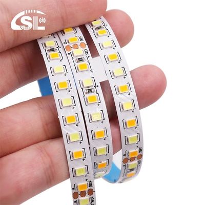 Ξενοδοχείο CCT 12V24V 8mm 120leds 3000K-6500K Ζεστό λευκό-λευκό διχρωματικό 35Copper SMD2835 LED Strip Light IP20