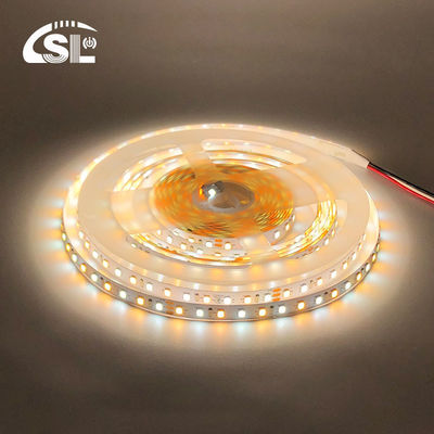 Χαμηλή τάση 3M Δύο χρώματα LED Strip Light 3000k 6500k 120 Led 12V 24V 8W για καθρέφτη