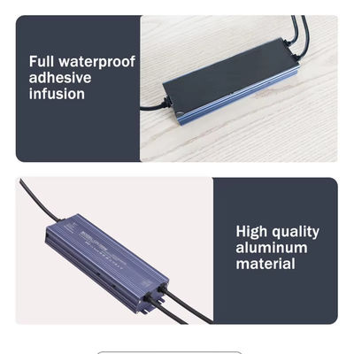 24V Εισερχόμενη τάση Φως LED Μετασχηματιστής IP67 Αδιάβροχο για εξωτερικούς χώρους 60W 200W 400W 500W